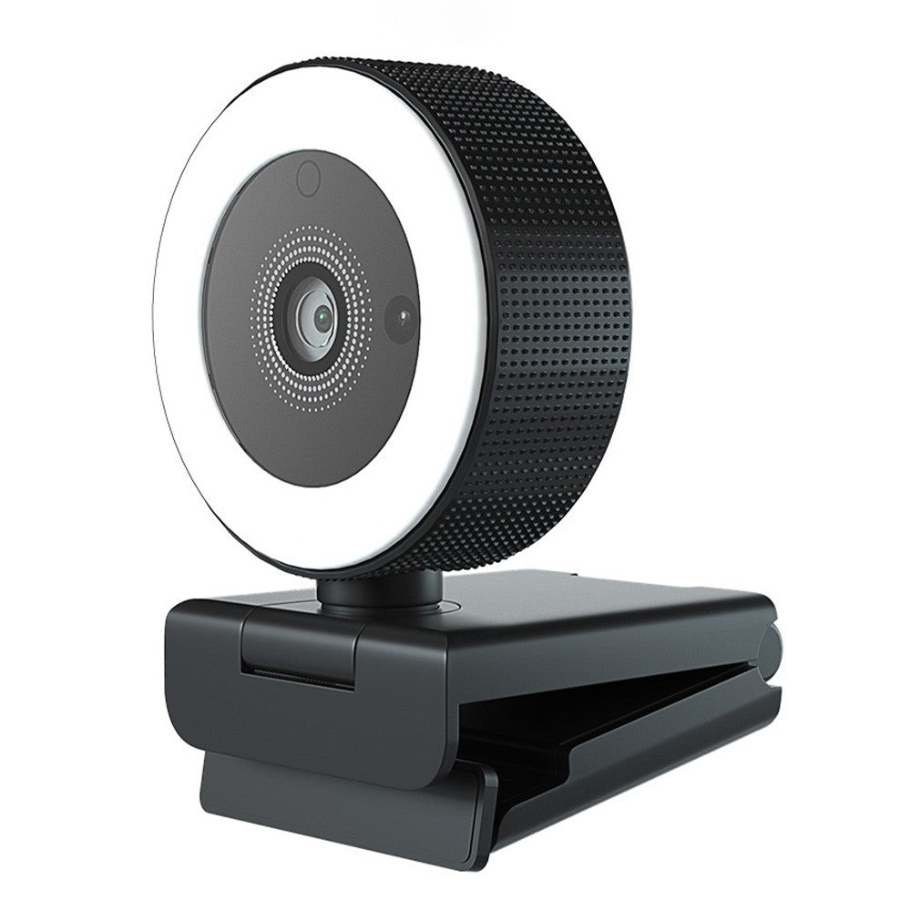 H200 QHD 2K 30FPS Webcam Remote Control USB Web Camera with Fill Light for Live Streaming Video Recording