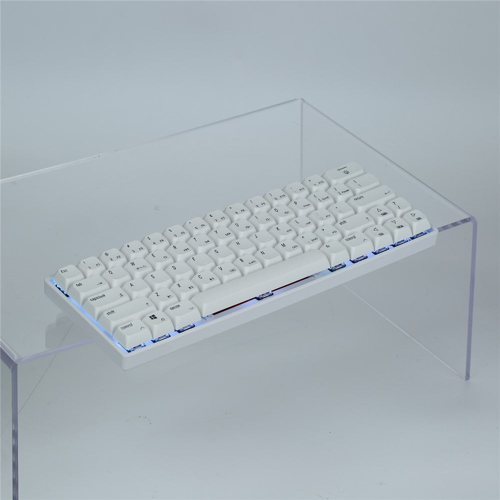 IVHCO 63 Keys Mini Gaming Mechanical Keyboard 3-Mode Bluetooth-compatible Keyboard with RGB Effects