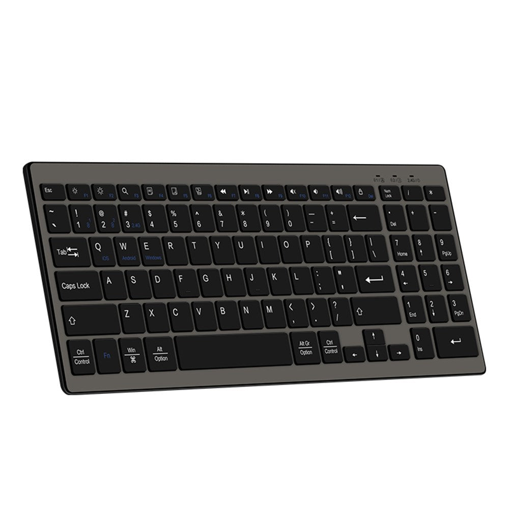 Wireless Bluetooth-compatible Dual Mode Scissor Switch JP Keyboard with Numeric Keypad for PC/Tablet/Smartphone