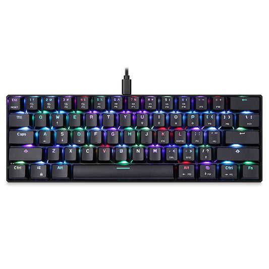 MOTOSPEED CK61 Gaming Mechanical Keyboard USB Wired 61-key RGB LED Backlight for PC Computer Gamer
