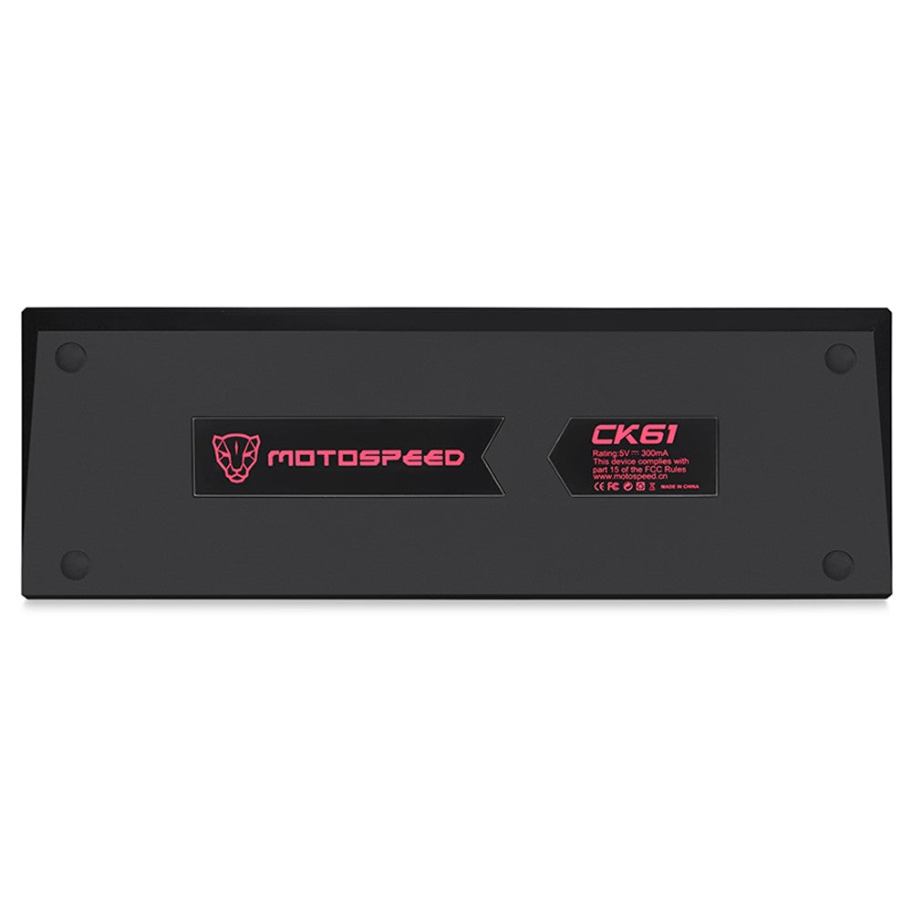 MOTOSPEED CK61 Gaming Mechanical Keyboard USB Wired 61-key RGB LED Backlight for PC Computer Gamer