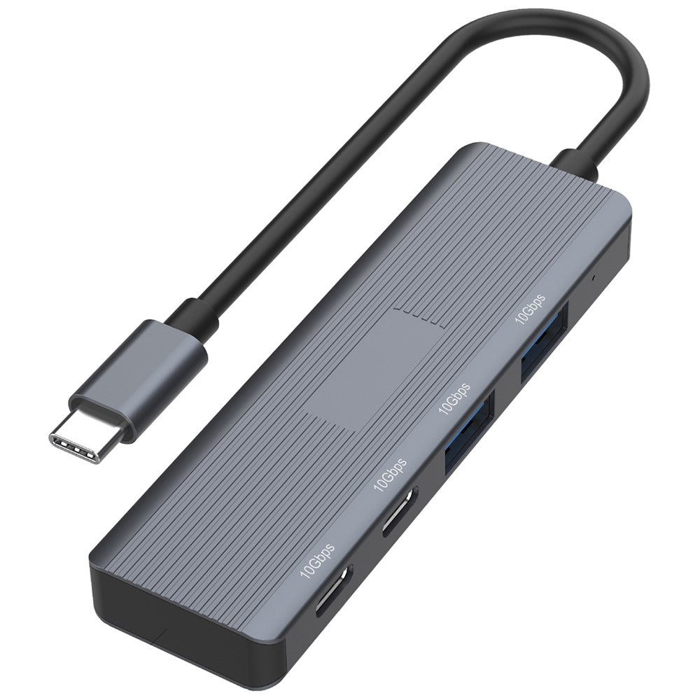 ONTEN UC622 15cm Cable Type-C to 2USB+2Type-C Ports 10Gbps USB Hub Splitter Laptop Phone Adapter