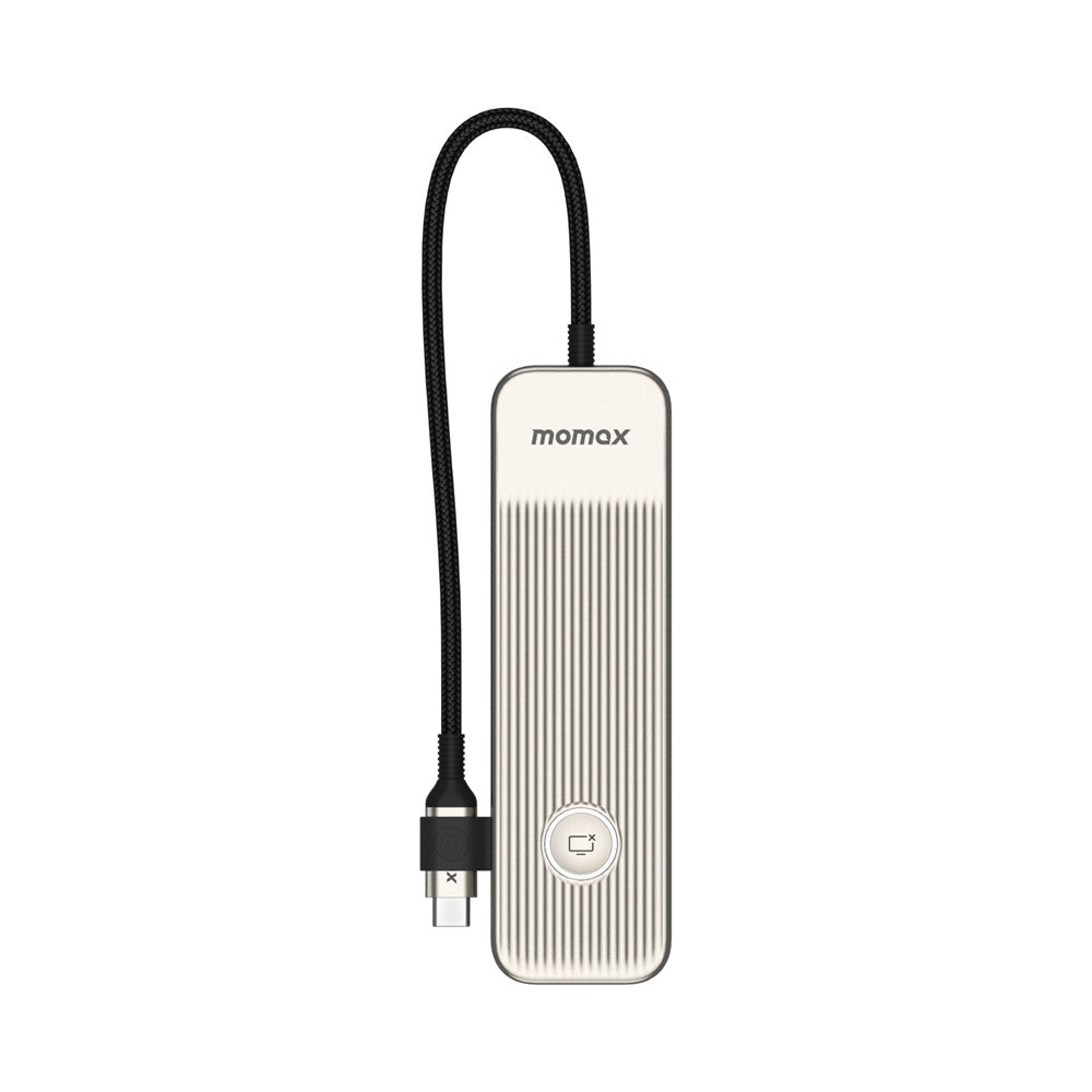 MOMAX Onelink 9 in 1 USB C Hub PD 100W 4K 60Hz Dual HD Ethernet Port SD TF Card Reader Adapter