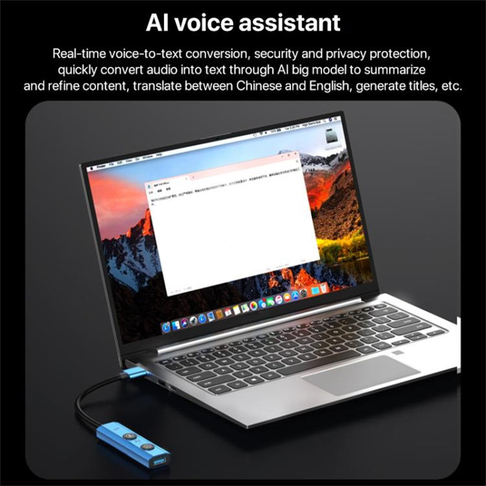 YCE V295A 5 in 1 USB3.0 Hub Aluminum Alloy Multi-Function AI Expansion Dock