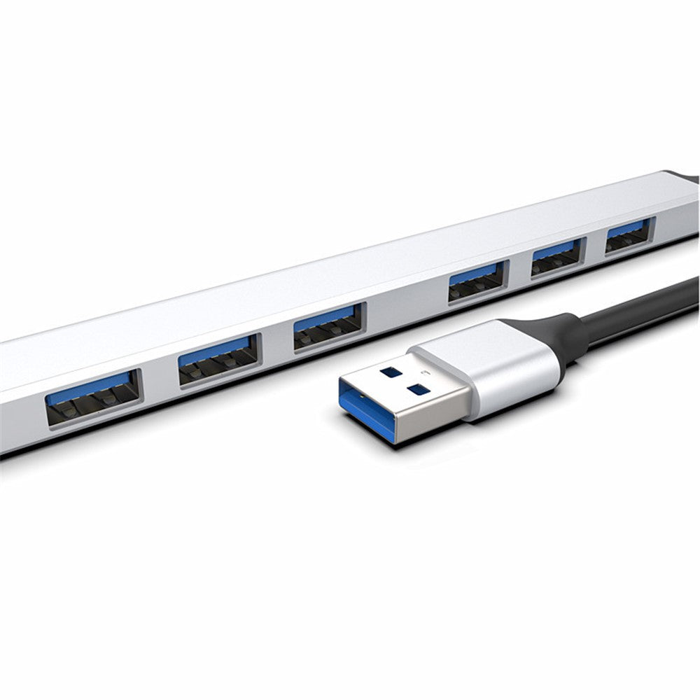 7-Port USB Hub High Speed Splitter Expander Adapter Docking Station for Laptop Hard Drive Mouse Keyboard