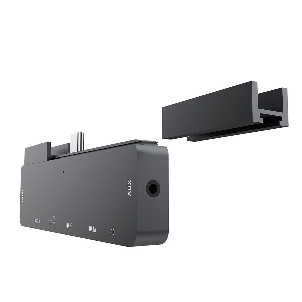 UC300 Type-C 7-in-1 USB-C Docking Station 4K HD Type-C to HD Hub Multi-Port USB-C Adapter Hub Support 4K Resolution