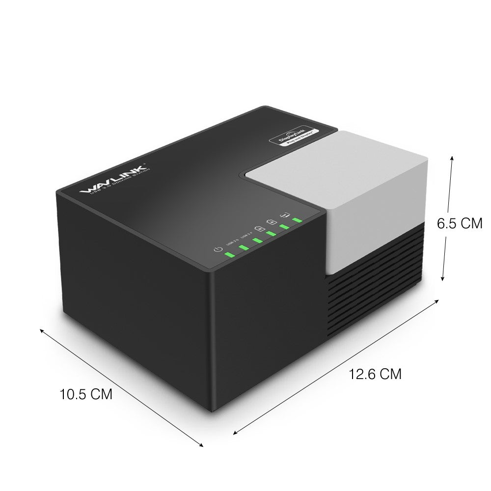 WAVLINK WL-UG39DK3 USB 3.0 Hub Fast Charging Gigabit Ethernet Dual Display Video Dock with DVI / HD