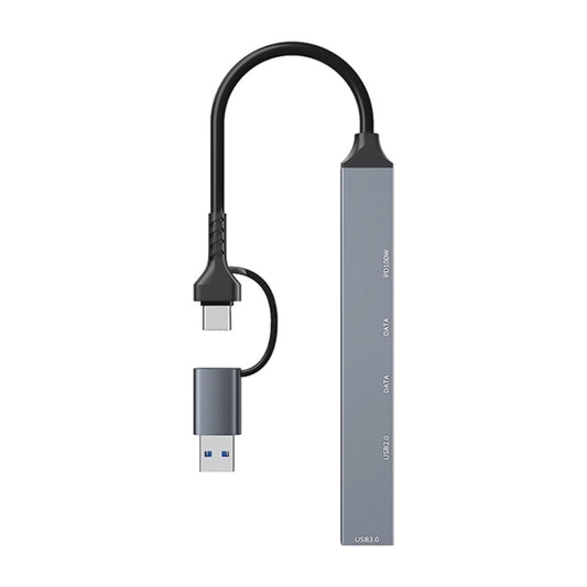 ADS-809D USB+Type-C Adapter Multi-Port Hub to USB Data Transfer + PD 100W Charging