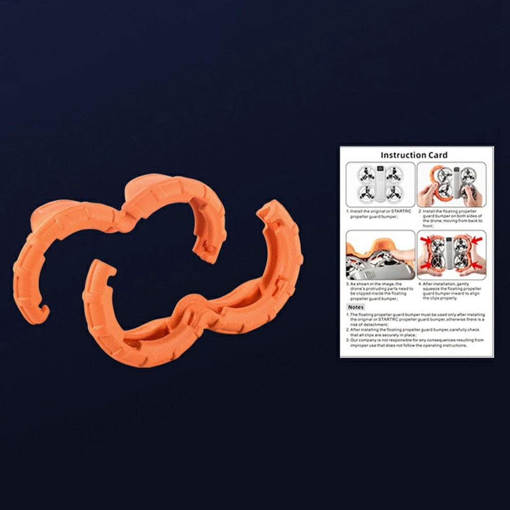STARTRC 1153668 For DJI Neo Drone Propeller Protector Floating Guard Ring EVA Heighten Stand