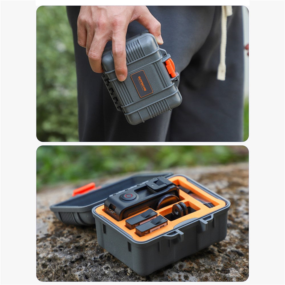 SUNNYLIFE AQX-18 Shockproof Box for DJI Osmo Action 5 Pro / 4 / 3 Hard Shell Waterproof Storage Case