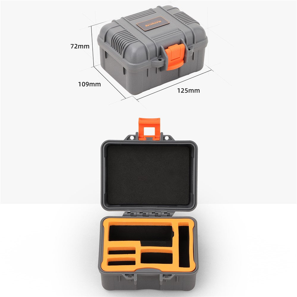 SUNNYLIFE AQX-18 Shockproof Box for DJI Osmo Action 5 Pro / 4 / 3 Hard Shell Waterproof Storage Case