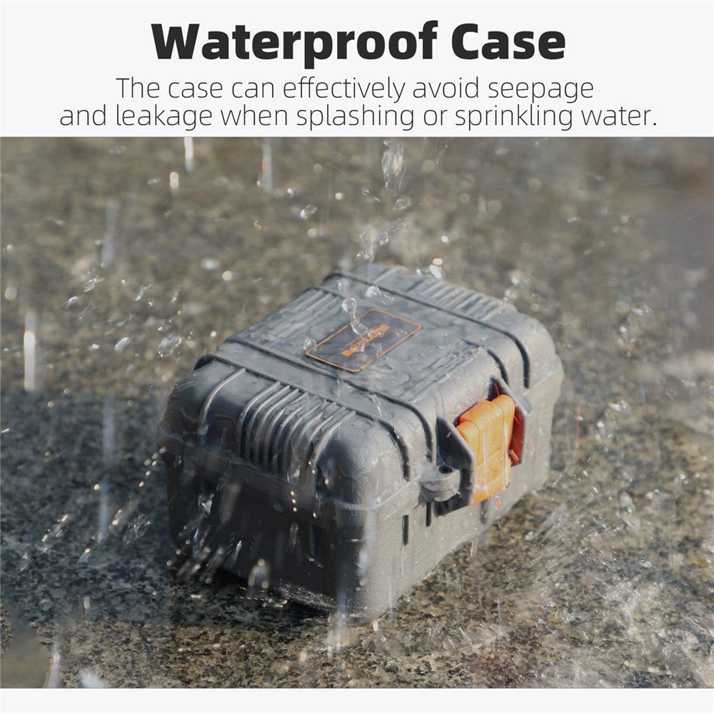 SUNNYLIFE AQX-18 Shockproof Box for DJI Osmo Action 5 Pro / 4 / 3 Hard Shell Waterproof Storage Case