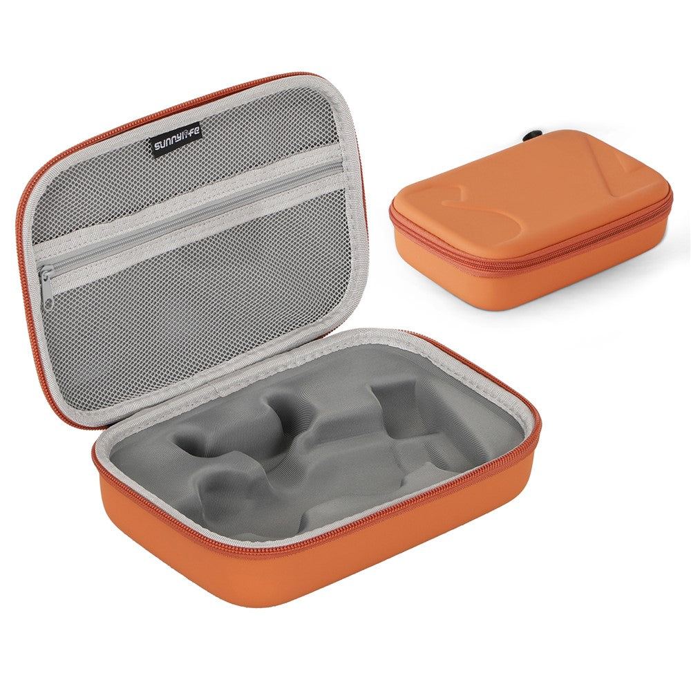 SUNNYLIFE OM7-B983 For DJI Osmo Mobile 7 Carrying Case Leather + EVA Portable Storage Bag