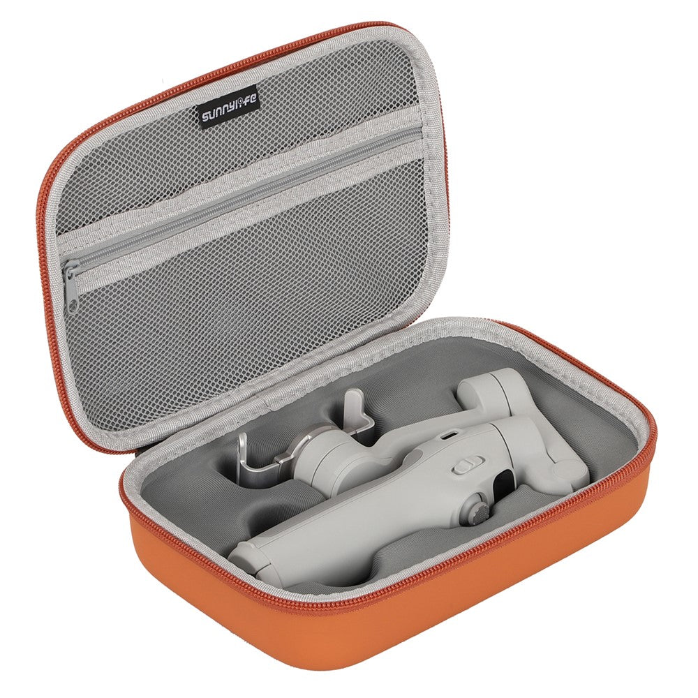 SUNNYLIFE OM7-B983 For DJI Osmo Mobile 7 Carrying Case Leather + EVA Portable Storage Bag