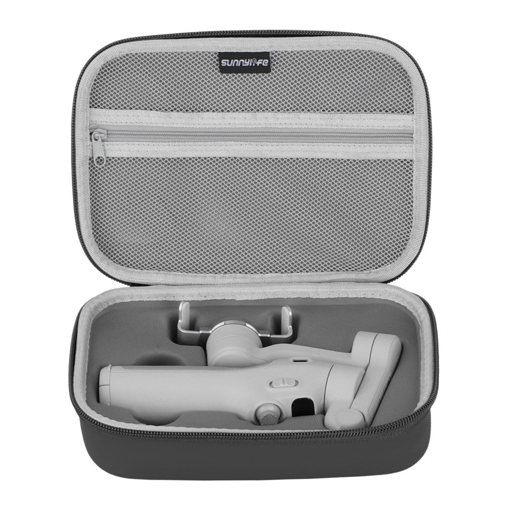 SUNNYLIFE OM7-B983 For DJI Osmo Mobile 7 Carrying Case Leather + EVA Portable Storage Bag