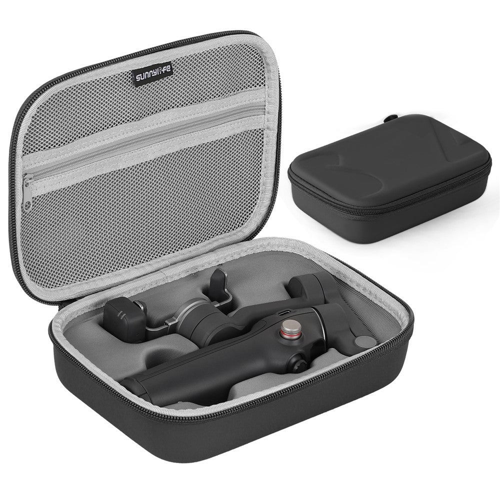 SUNNYLIFE O7P-B984 For DJI Osmo Mobile 7 Pro Storage Case Leather EVA Carrying Bag
