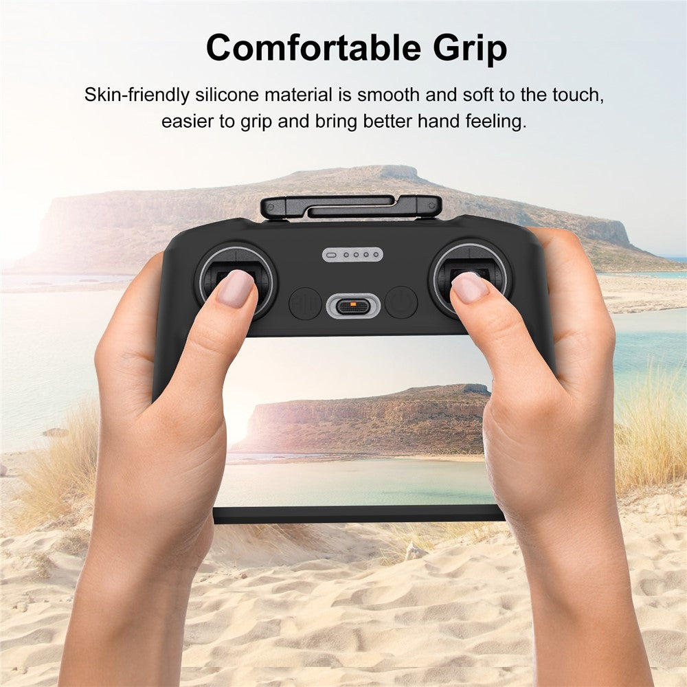 PULUZ PU888 For DJI RC 2 Remote Controller Silicone Protective Cover Anti Dust Shockproof Case