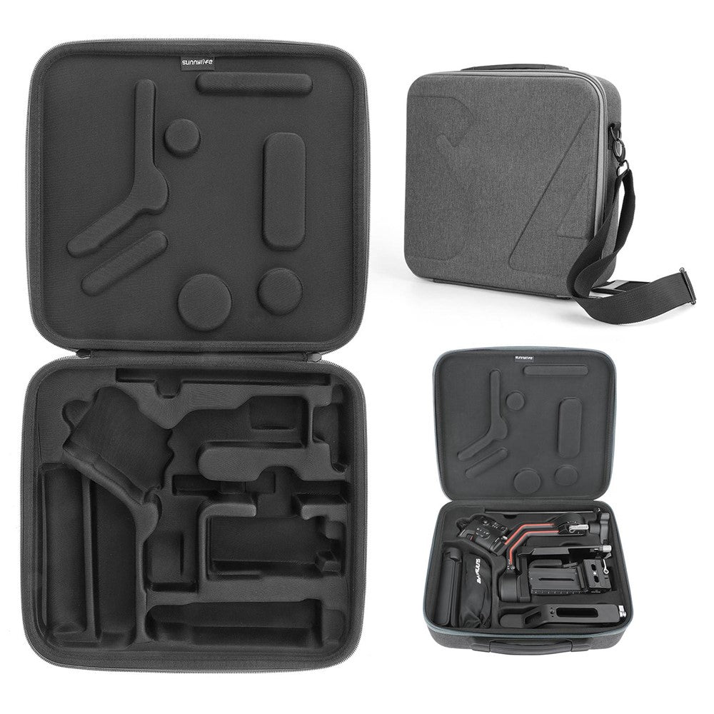 SUNNYLIFE RO-B458 for DJI RS 3 Gimbal Stabilizer Portable Storage Bag Shockproof Carrying Case