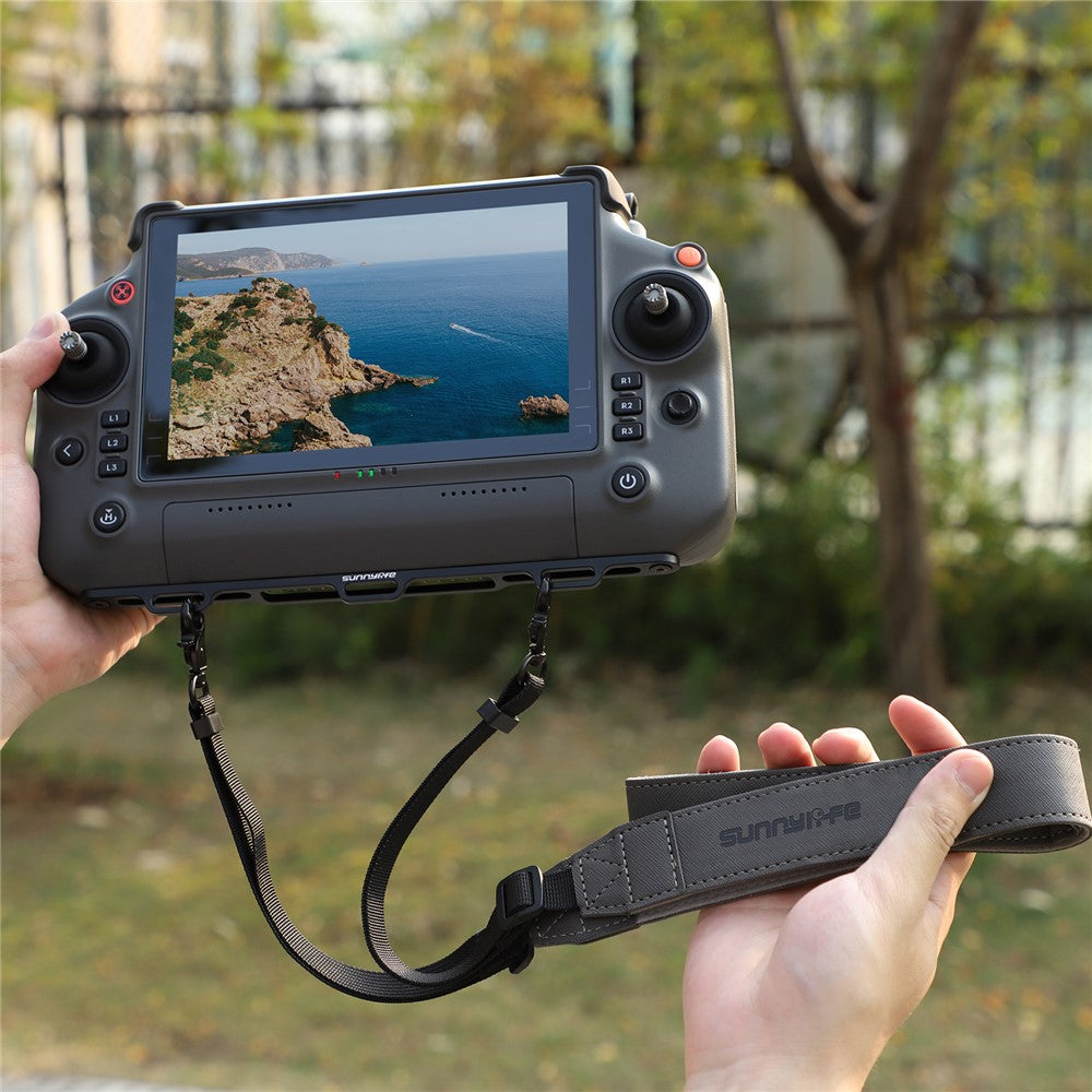 SUNNYLIFE GS564 3-Hole Multi-Use Bracket with Comfortable Strap for DJI RC Plus Remote Control