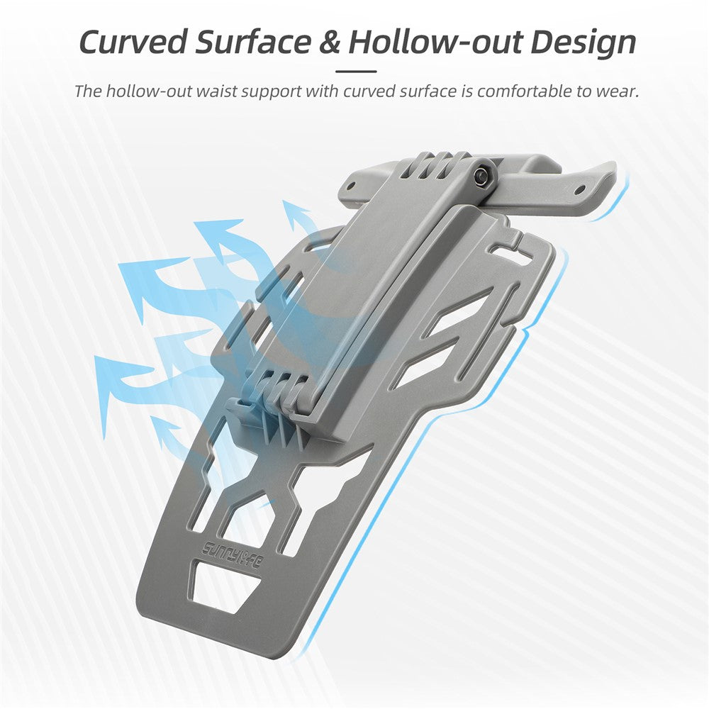 SUNNYLIFE ZJ773 For DJI RC 2 / DJI RC Remote Control Waist Support Bracket Chest Strap