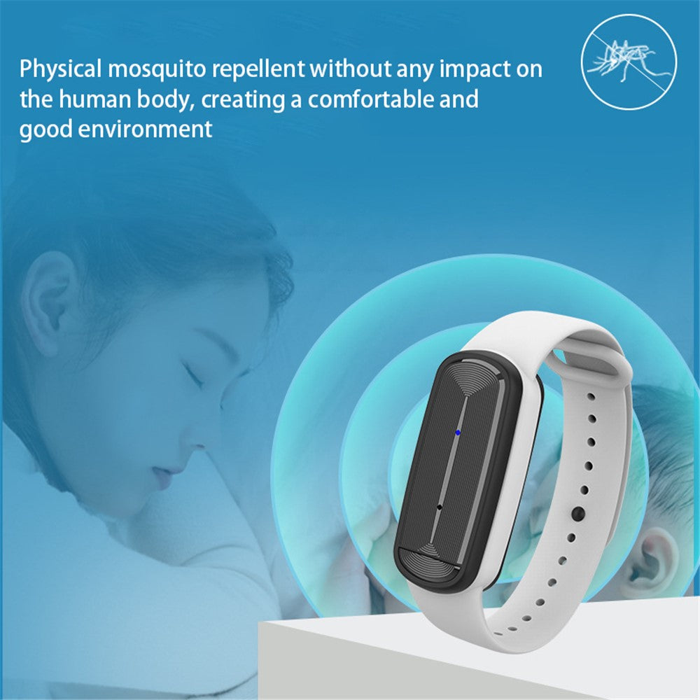 M90 Electronic Ultrasonic Mosquito Repellent Bracelet Outdoor Anti-Mosquito Pest Control Wristband
