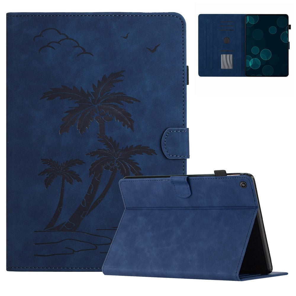 For Amazon Fire HD 8 (2020) / (2022) / Fire HD 8 Plus (2020) / (2022) Case PU Leather Auto Wake / Sleep Tablet Cover