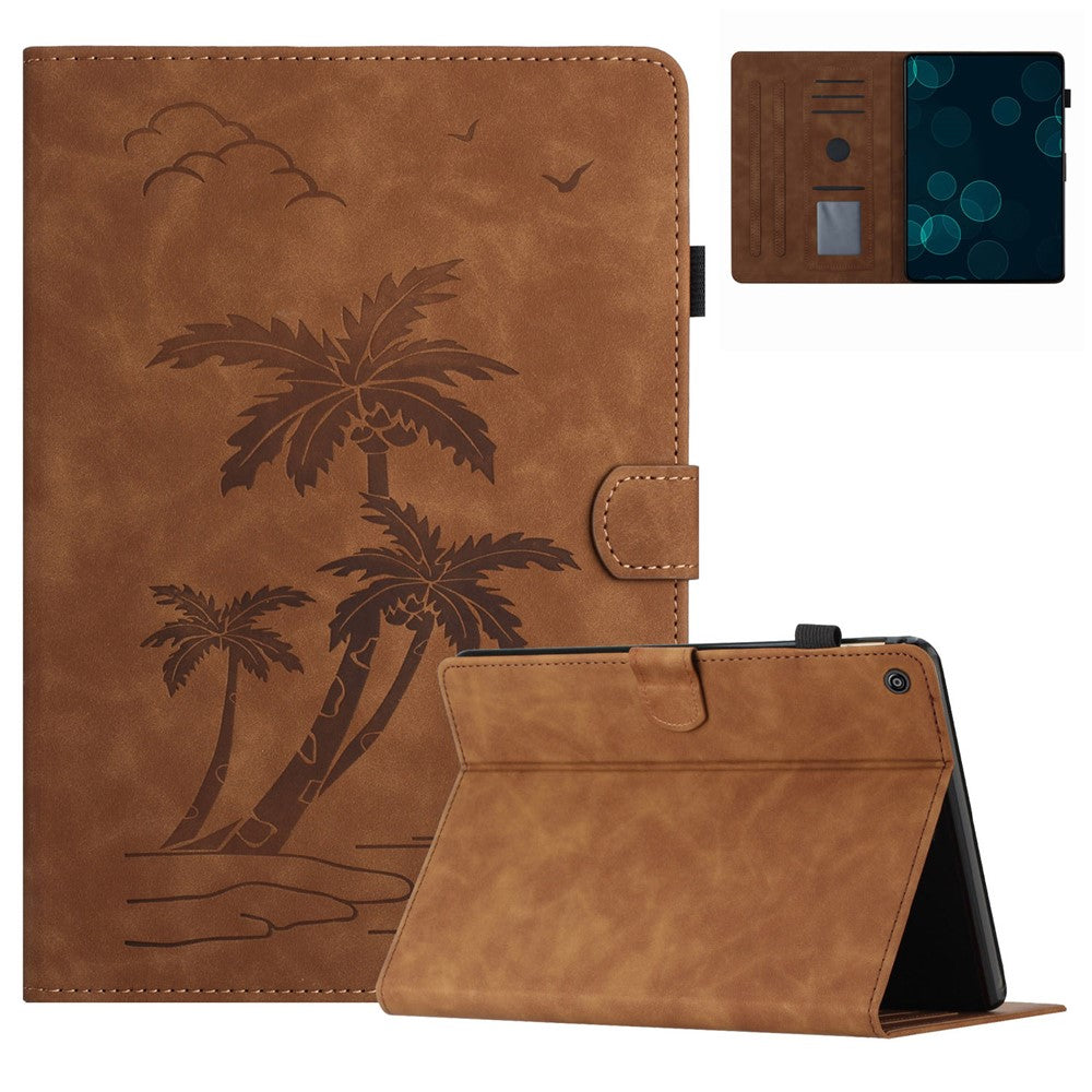 For Amazon Fire HD 8 (2020) / (2022) / Fire HD 8 Plus (2020) / (2022) Case PU Leather Auto Wake / Sleep Tablet Cover
