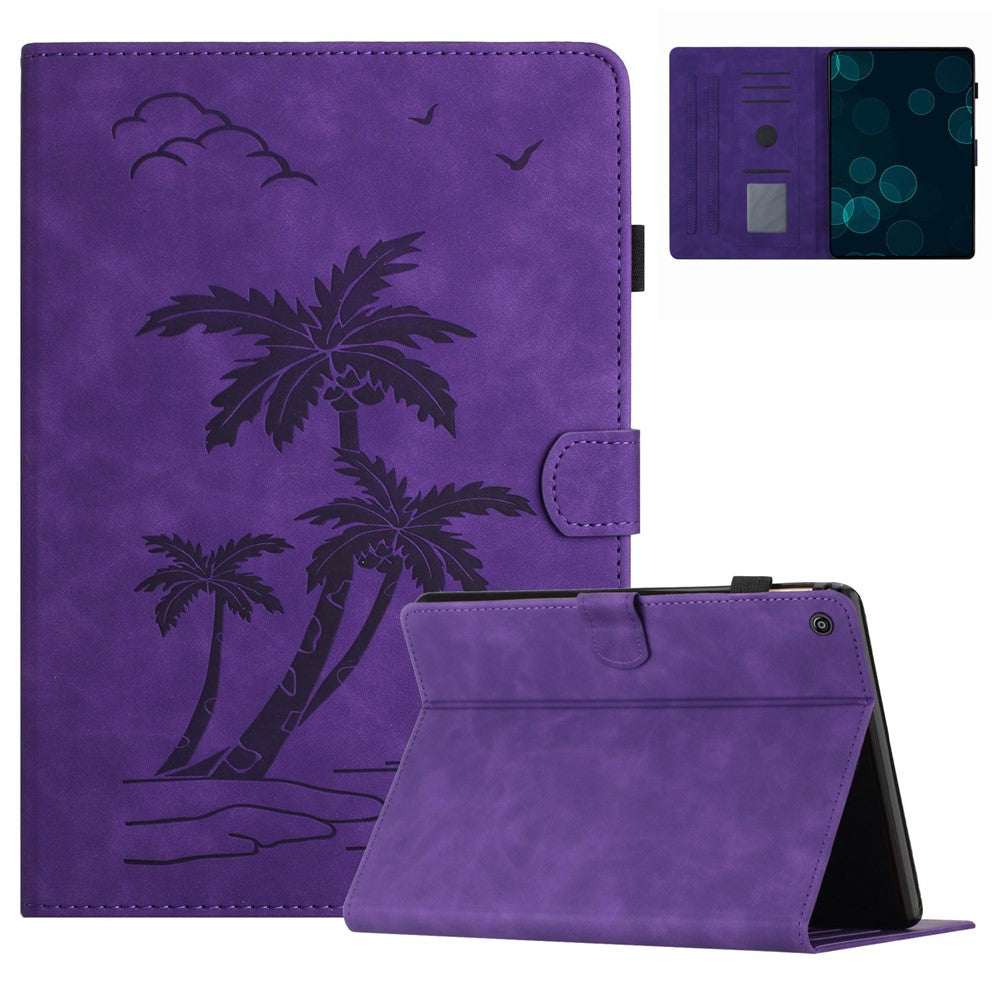 For Amazon Fire HD 8 (2020) / (2022) / Fire HD 8 Plus (2020) / (2022) Case PU Leather Auto Wake / Sleep Tablet Cover