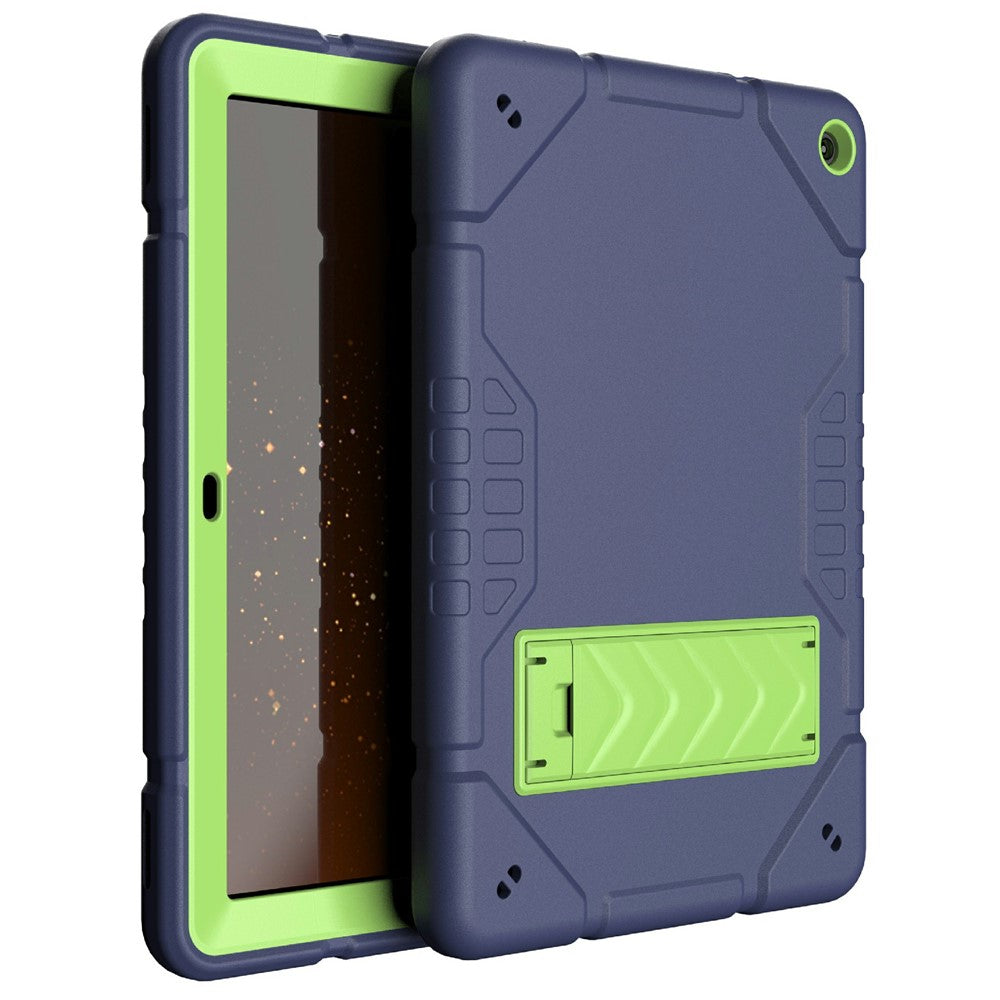 For Amazon Fire HD 10 (2021) Case TPU + PC High Impact Resistant Cover with Kickstand