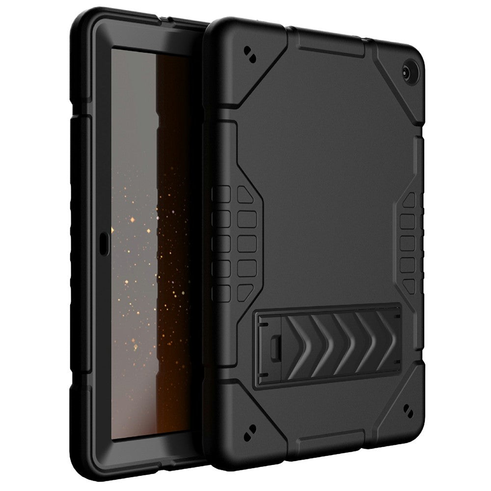 For Amazon Fire HD 10 (2021) Case TPU + PC High Impact Resistant Cover with Kickstand