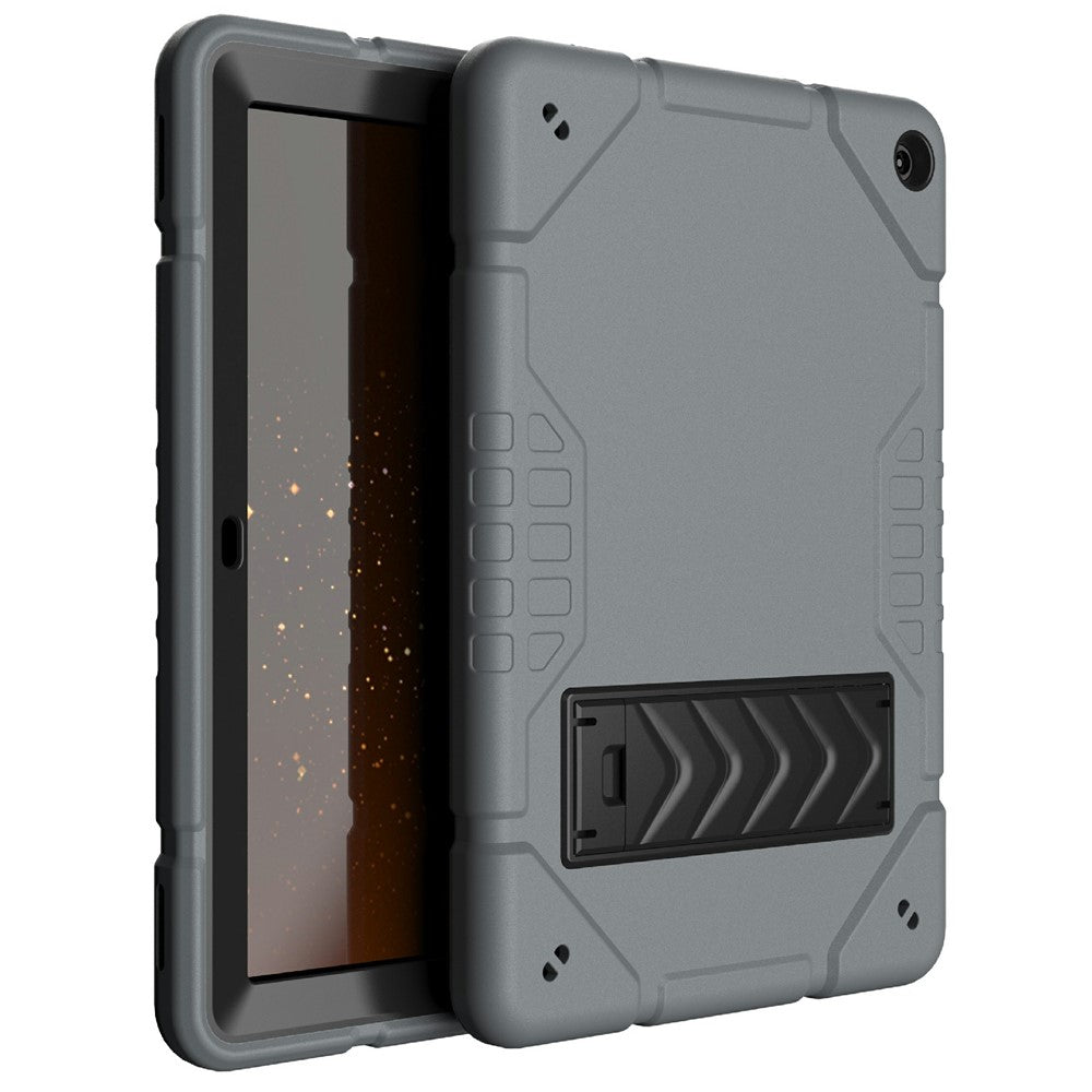 For Amazon Fire HD 10 (2021) Case TPU + PC High Impact Resistant Cover with Kickstand