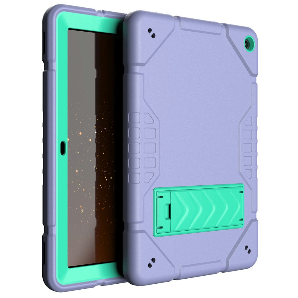 For Amazon Fire HD 10 (2021) Case TPU + PC High Impact Resistant Cover with Kickstand