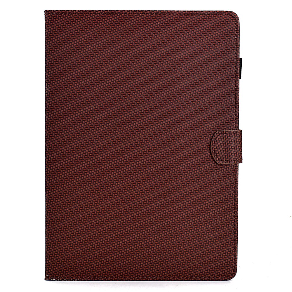 For Amazon Fire HD 10 Plus (2023) Case Carbon Fiber Texture PU Leather E-Reader Cover