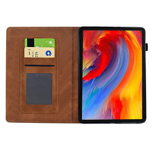 For Amazon Kindle Paperwhite (2021) 6.8 inch Case Flower Bird Imprinted Card Holder Leather Cover