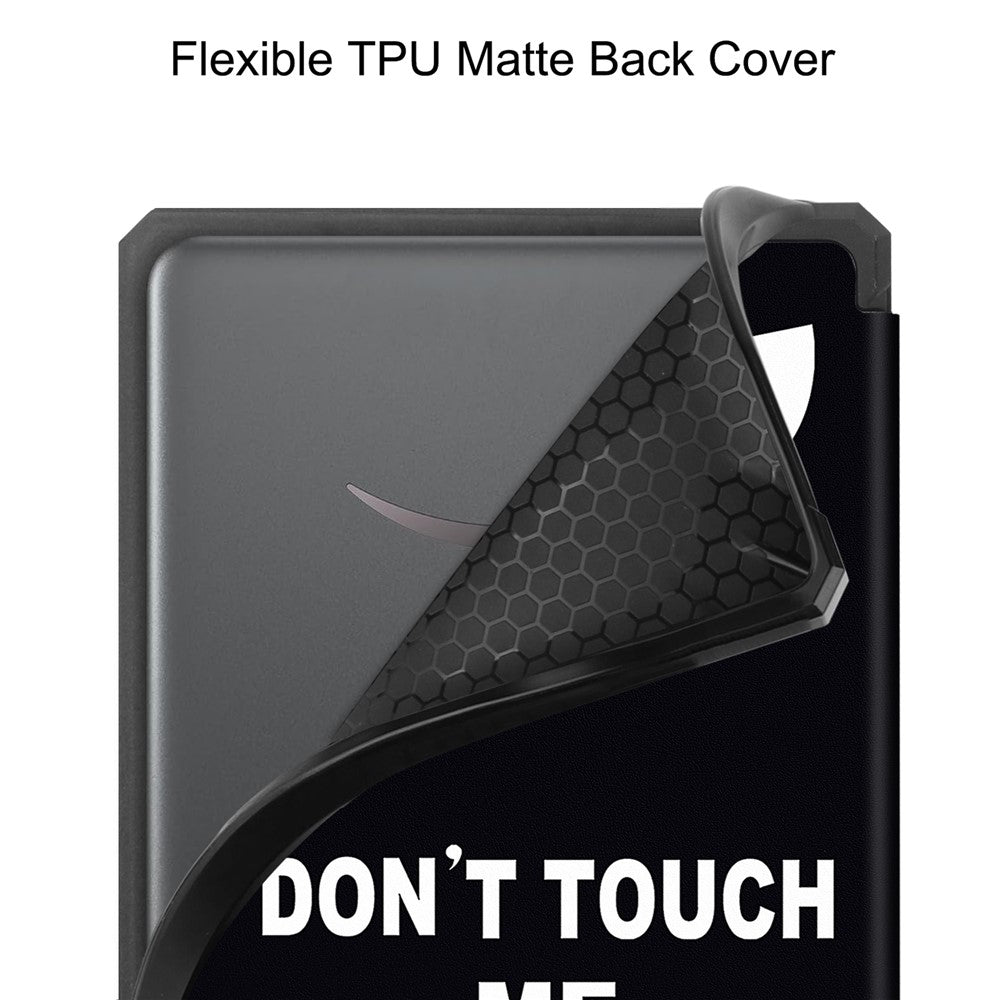 For Amazon Kindle Paperwhite (2024) / Kindle Colorsoft Case Pattern Print TPU+ PU E-Reader Cover
