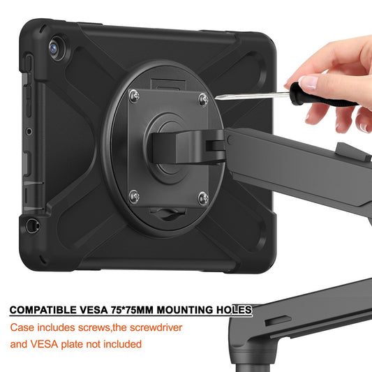 For Amazon Fire HD 10 (2023) Case Kickstand PC+Silicone Tablet Cover