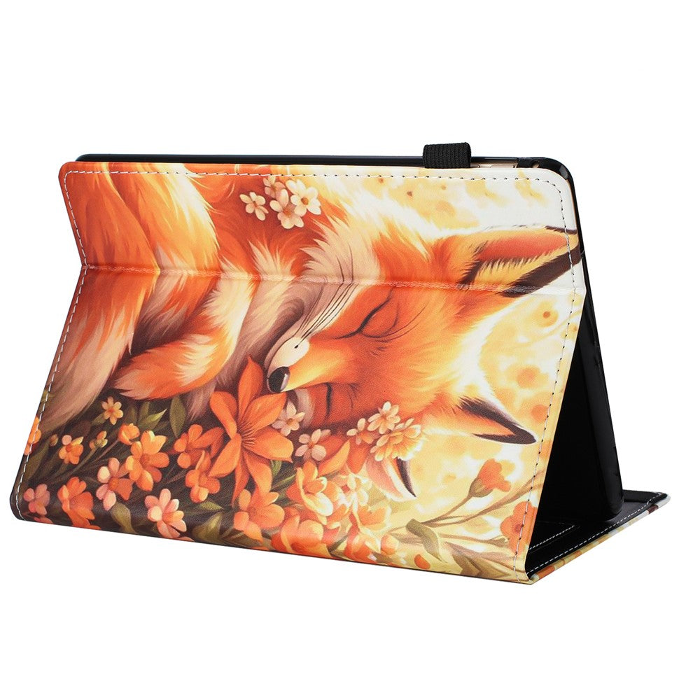 For Amazon Kindle Paperwhite (2021) Case Pattern Leather Tablet Cover with Auto Sleep / Wake, Card Holder