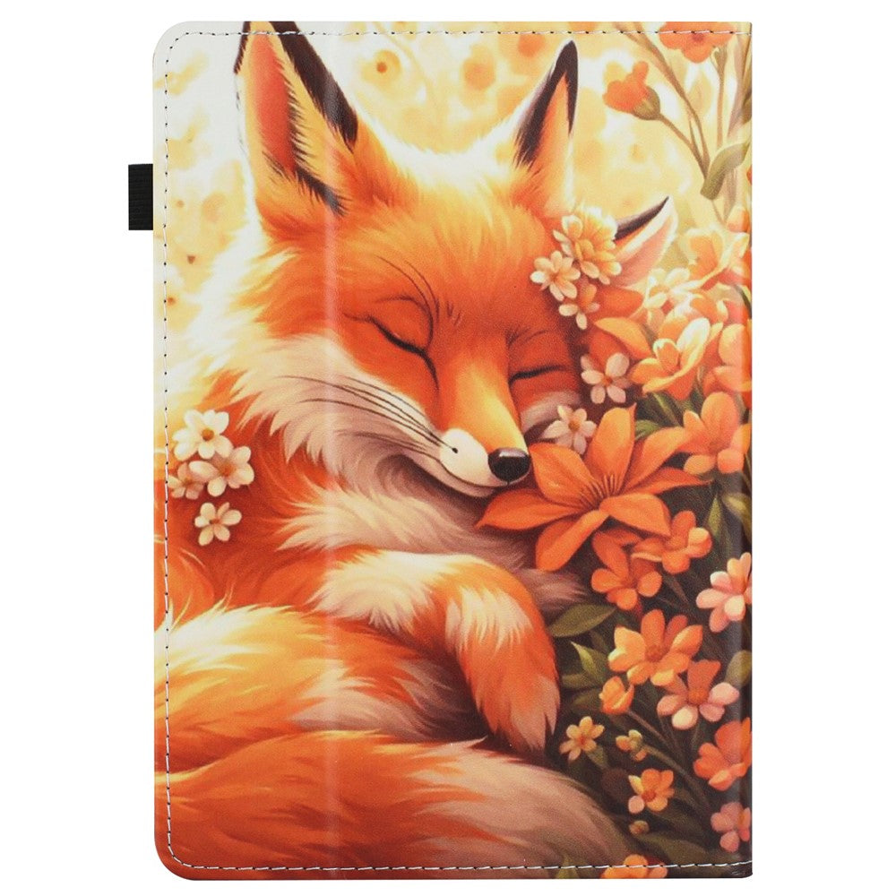 For Amazon Kindle Paperwhite (2021) Case Pattern Leather Tablet Cover with Auto Sleep / Wake, Card Holder