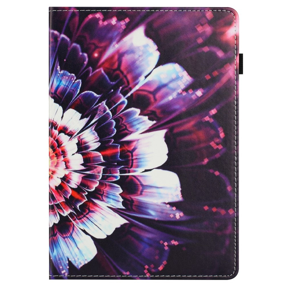Tablet Case For Amazon Fire 7 (2019) / (2017) / 2015 Pattern Leather Cover Auto Sleep / Wake, Card Holder