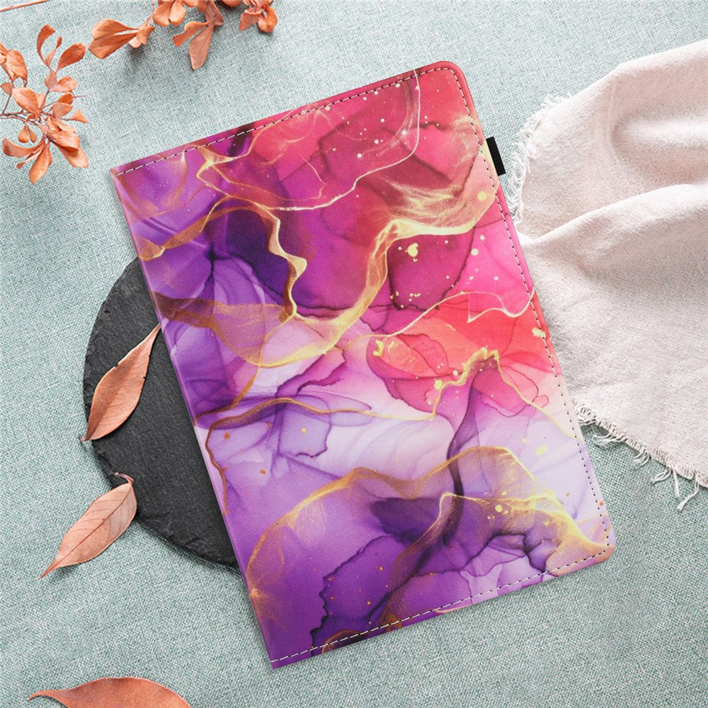 For Amazon Kindle Youth Edition 2022 Case Pattern Leather Tablet Cover with Auto Sleep / Wake, Card Holder