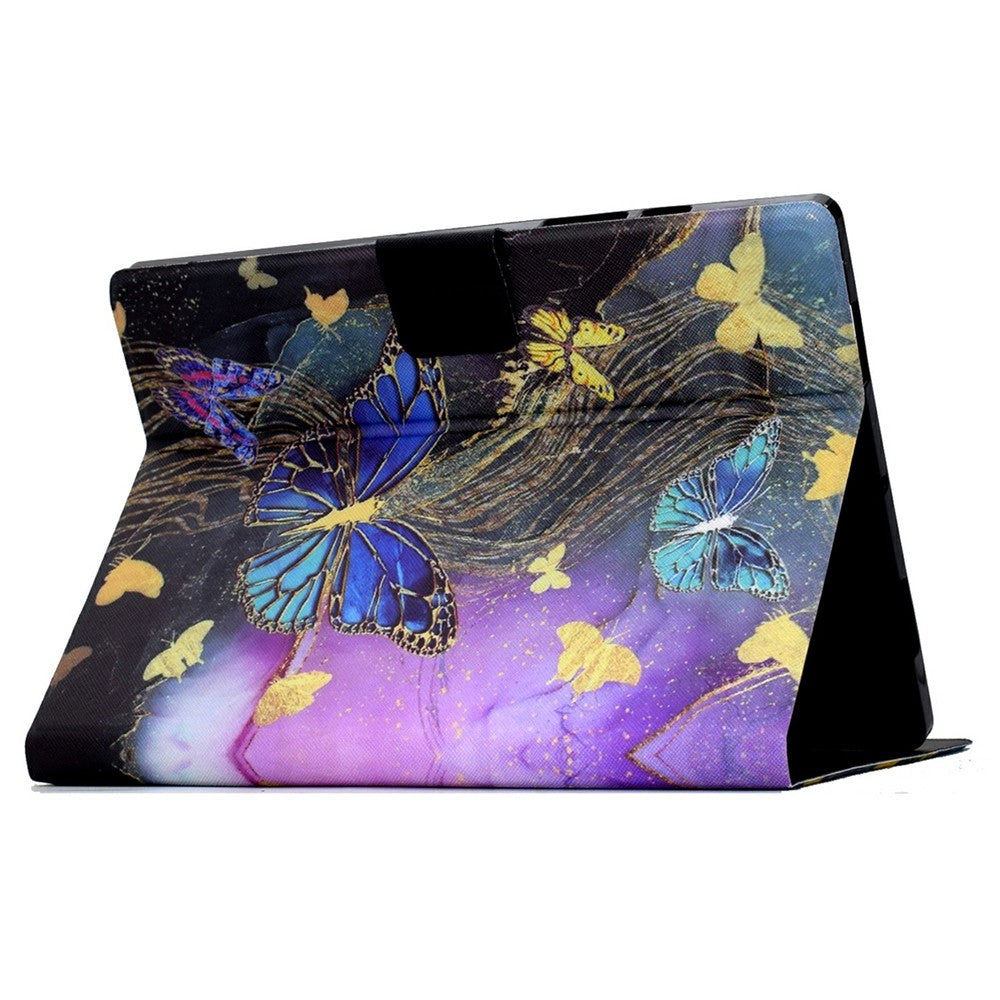 For Amazon Kindle Paperwhite (2024) Case Card Holder Pattern Print Leather Cover