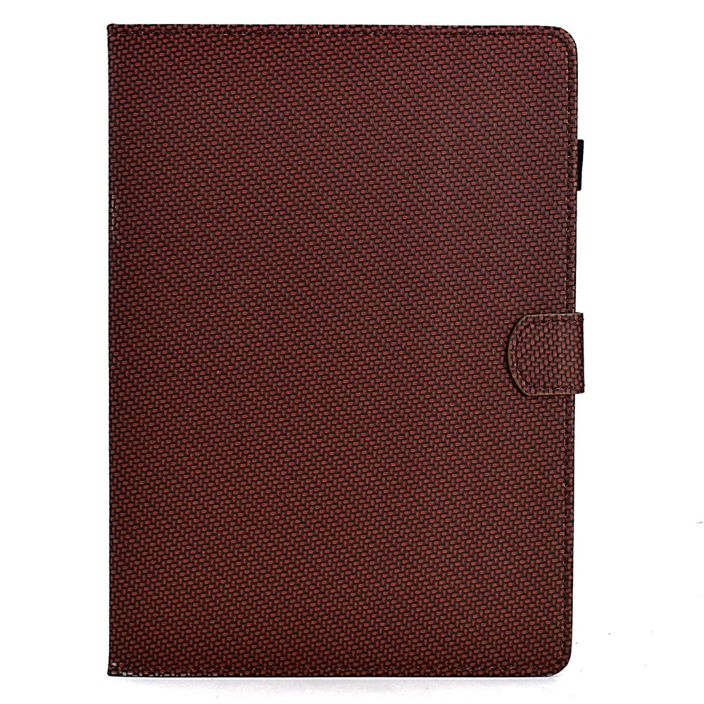 For Amazon Kindle Paperwhite (2024) Case Carbon Fiber Texture PU Leather Cover Stand View