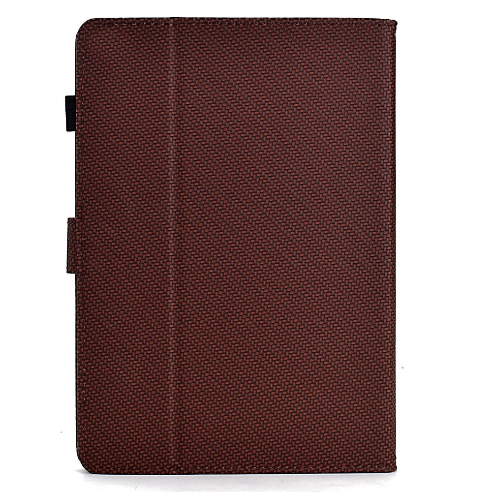 For Amazon Kindle Paperwhite (2024) Case Carbon Fiber Texture PU Leather Cover Stand View