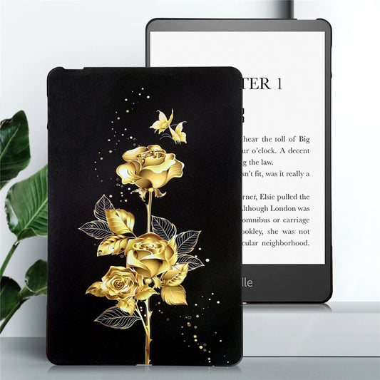For Amazon Kindle Paperwhite (2024) / Kindle Colorsoft TPU Case Pattern Printing Slim Tablet Protective Cover