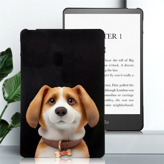 For Amazon Kindle Paperwhite (2024) / Kindle Colorsoft Case Pattern Printing Slim TPU Tablet Protective Cover