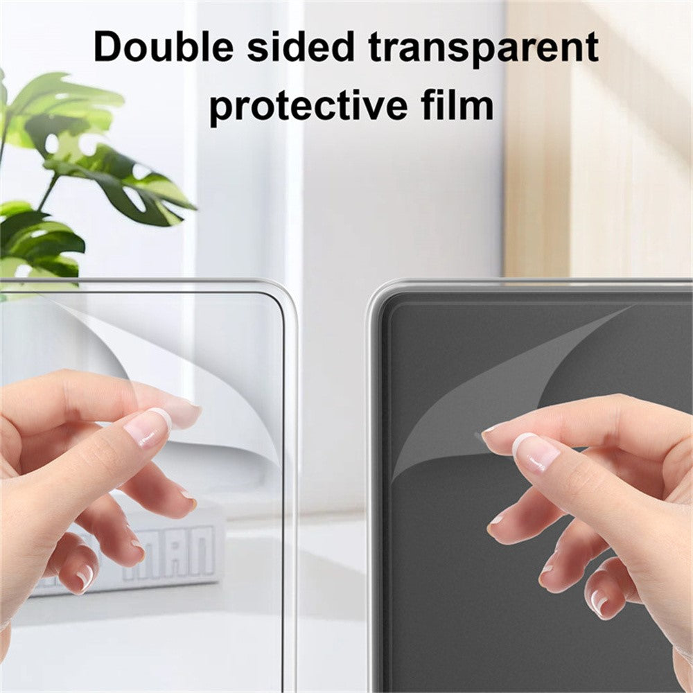 For Amazon Kindle Paperwhite (2021) Case Anti Drop PU Leather + TPU + Acrylic Clear Protective Cover