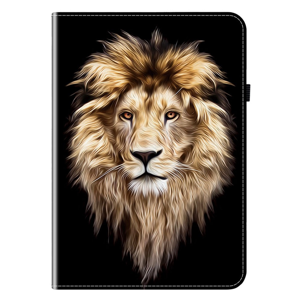 For Amazon Kindle Paperwhite (2021) Leather Case Pattern Printed Stand Tablet Cover with Card Slots