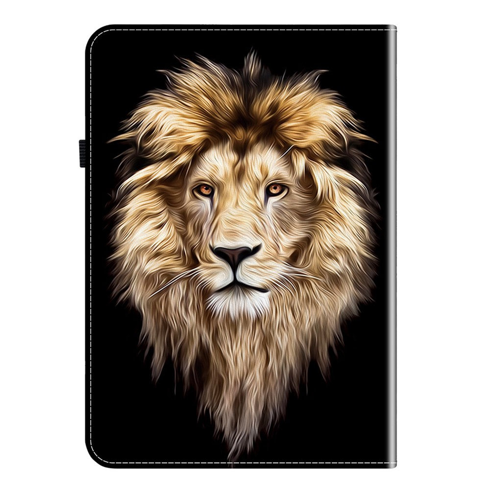 For Amazon Kindle Paperwhite (2021) Leather Case Pattern Printed Stand Tablet Cover with Card Slots