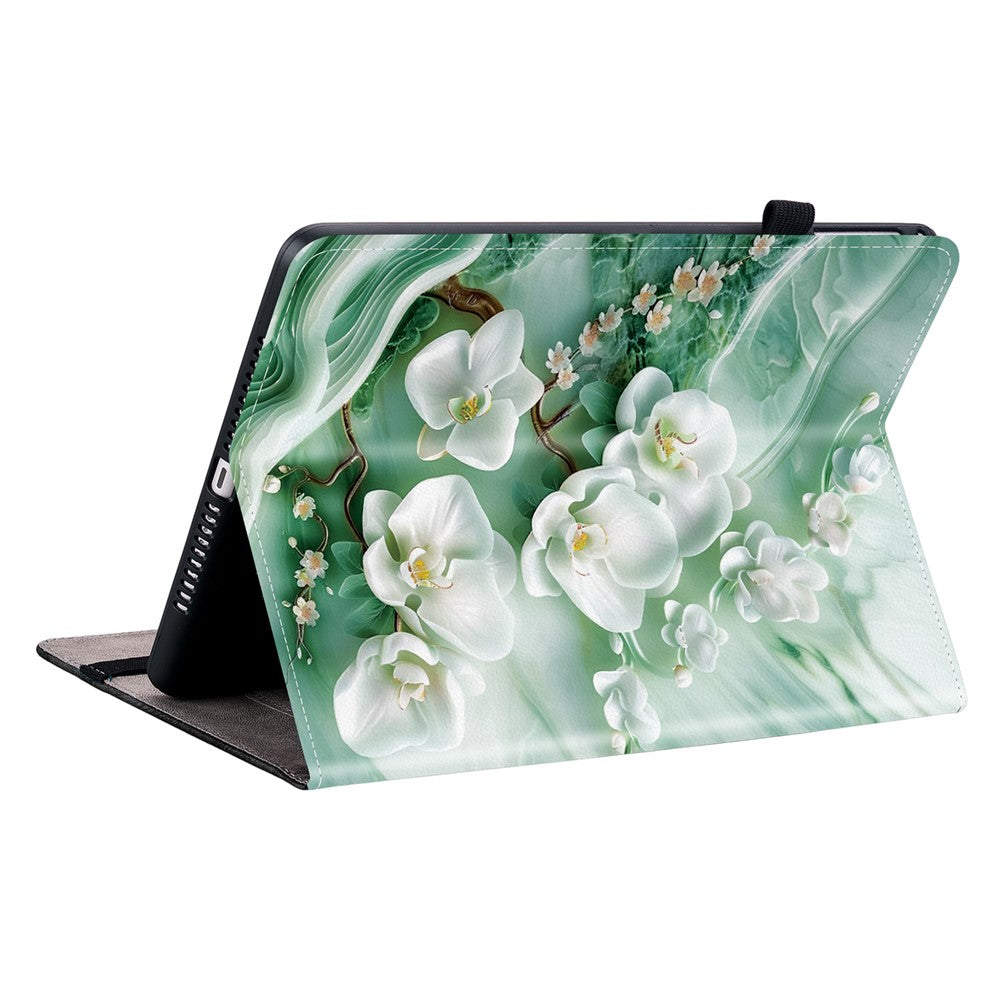 For Amazon Kindle Paperwhite (2024) / Kindle Colorsoft Leather Case Pattern Printed Stand Tablet Cover with Card Slots