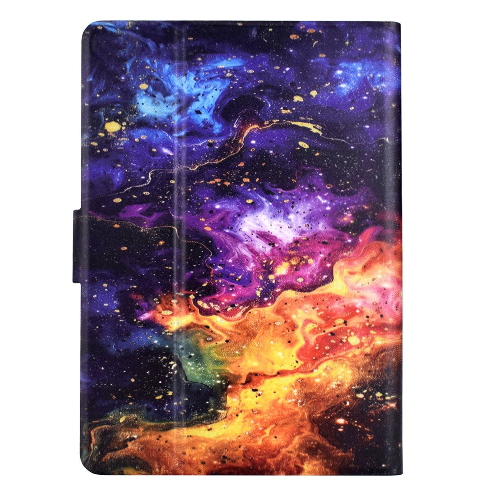 For Amazon Kindle Paperwhite 6 (2024) Stand Case Pattern Printing Tablet Leather Cover with Auto Wake / Sleep